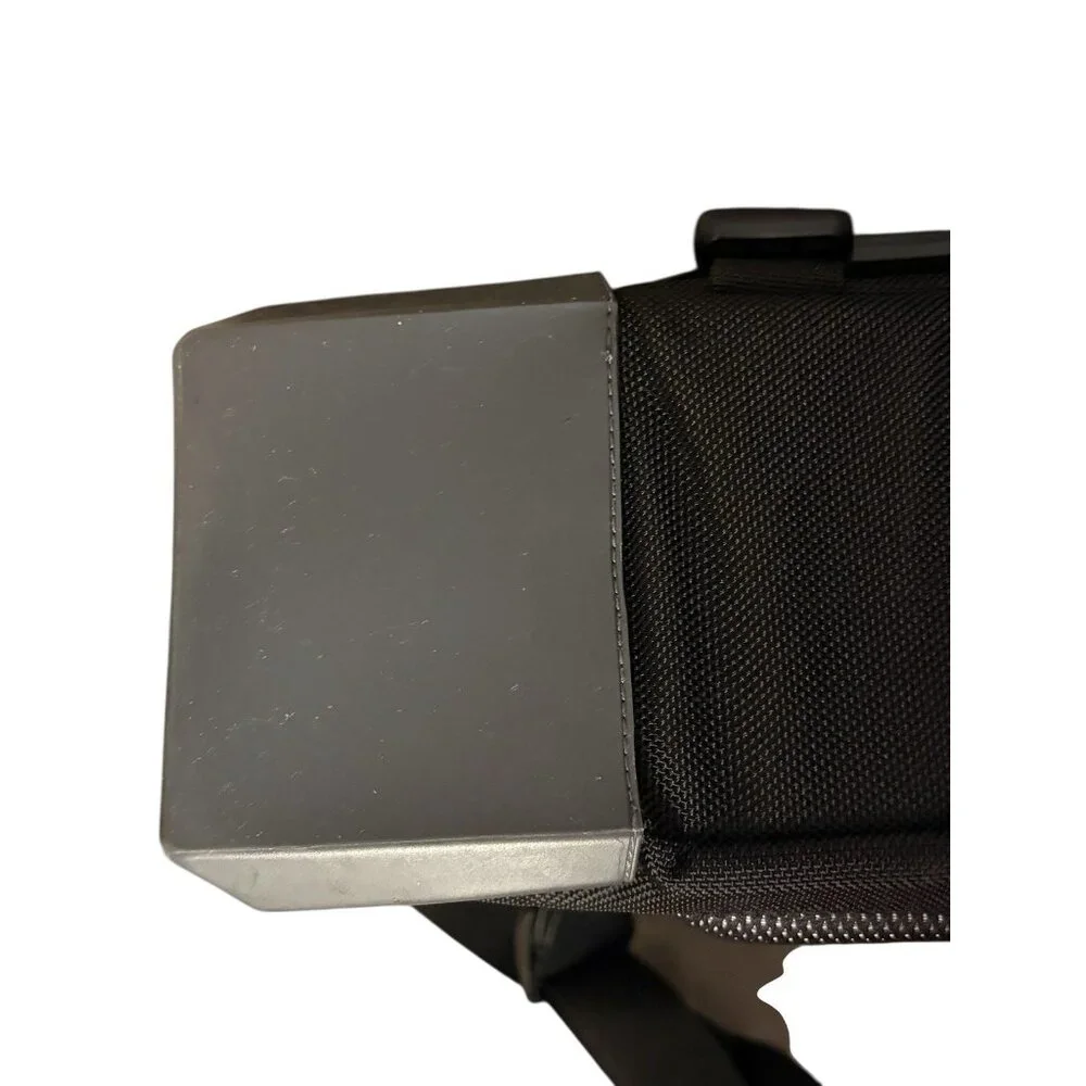 BMW Motorrad Messenger Bag Black Nylon Reflective Trim NEW NWT